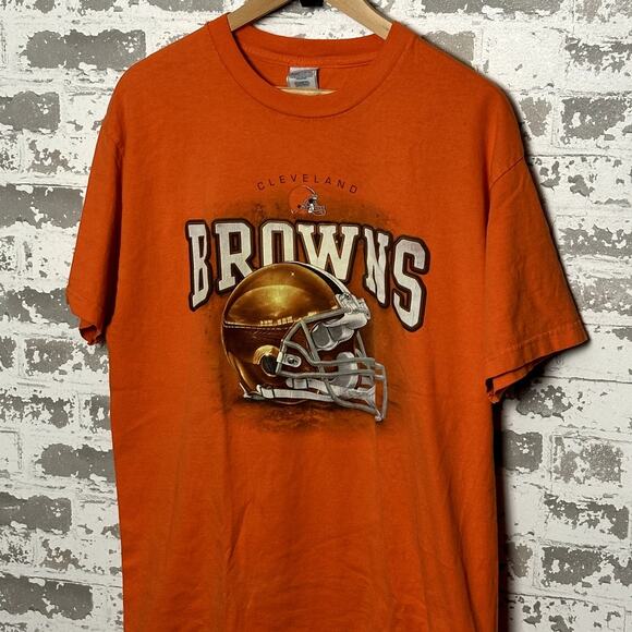 NFL Other - Vintage Cleveland Browns Shirt Y2K Helmet Print Size Large